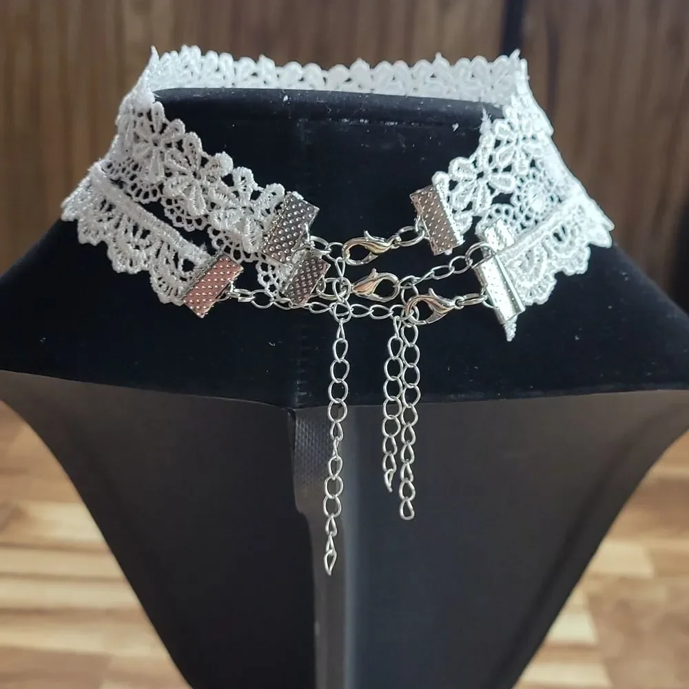 MIA Collection White Choker Three Pack - Picture 3 of 4